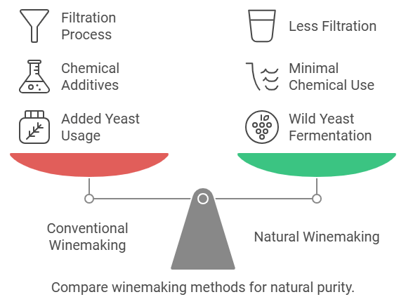 Conventional VS Natural Winemaking